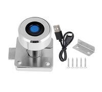 Candado inteligente de huella digital, sin llave, tamaño compacto 34x34x16mm - Alta seguridad con sensor avanzado y batería de larga duración, ideal para oficina y hogar