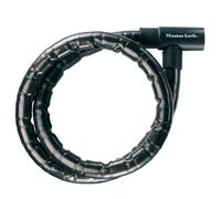MASTER LOCK 8115EURDPS Candado, Llave, Exterior, para Bicicleta, Moto, Scooter, Unisex, Negro, 1,2 m Cable