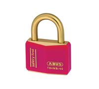 Candado Mecánico Abus T84MB/40Mm Rojo Resistente A La Oxidación ABUT8440RED