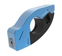 Candado Moto Cadena Bloqueo de Alarma para Motocicleta, Advertencia de Disco de Bicicleta, Manillar de Seguridad, Mango de Freno, imitación de Robo, antirrobo Candado Moto(UM-A2-Blue)