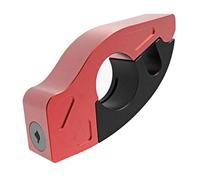 Candado Moto Cadena Bloqueo de Alarma para Motocicleta, Advertencia de Disco de Bicicleta, Manillar de Seguridad, Mango de Freno, imitación de Robo, antirrobo candado para Manillar(UM-A2-Red)