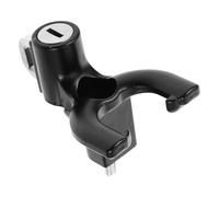 Candado Negro Aleación Antirrobo, de Zinc Casco Motocicleta | Fijación Robusta y Estable, Portátil y Ligera, para Vehículos Eléctricos y Atvs, Uso en Casco