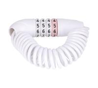 Candado para bicicleta, cerradura de combinación portátil de 4 dígitos, bloqueo de equipaje portátil con código, para viajes al aire libre, seguridad, aparcamiento, desplazamiento