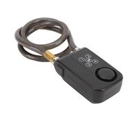 Candado para Bicicleta con Alarma, Candado de Cadena Antirrobo con Contraseña con Cable de 31,5 Pulgadas de Longitud, Candado Eléctrico con Alarma Antirrobo Inalámbrico de Más de