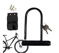 Candado para bicicleta de alta seguridad, 20 cm de alta seguridad, candado de acero antirrobo para cuadro y ruedas, ideal para proteger bicicletas y motocicletas