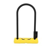 Candado para bicicleta U 110x230mm Abus 402 amarillo + soporte