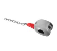 Candado para Carrito con Monedas de Aleación de Zinc, Plata | Mecanismo Totalmente Mecánico, Instalación de Retrofit Sencilla, Antiscratch, para Aparcamientos y Áreas de Venta