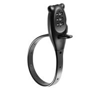 Candado para casco de motocicleta: material de cable de nailon, construcción de acero inoxidable, candado antirrobo combinado, dispositivo de seguridad portátil, herramienta de seguridad duradera para