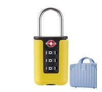 Candado para maleta: combinación de viaje aprobada, candado de cable para equipaje. Crea tu propia combinación de números, cerradura de seguridad de acero inoxidable para maletas, duradera y fiable