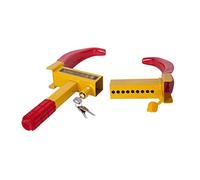 Candado para ruedas, Cerradura de seguridad for neumáticos, antirrobo, compatible con la mayoría vehículos, ideal for coches, SUV, barcos, motocicletas y carritos golf. Gran disuasión