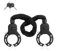 Candado Patinete Electrico, Candado Bicicleta, Candado Antirrobo para Scooters con 3 Llave, Alta Seguridad Antirrobo Cadena para Patinete Eléctricas, Motos