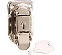 Candado pequeño, niquelado, se puede cerrar