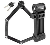 Candado plegable Kryptonite Keeper 585 para bicicleta, compacto, ligero, de alta seguridad, antirrobo, con 2 llaves y soporte para bicicletas el