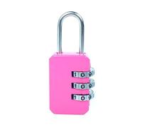 Candado Taquilla Candado de seguridad for maletas con 3 dígitos for proteger tu equipaje(Pink)