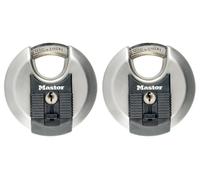 Candados De Disco De Acero Inoxidable De 70Mm, Paquete De 2 - M40EURT