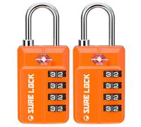 Candados de equipaje de viaje aprobados por la TSA con alerta de apertura, combinaci n para casilleros escolares, de oficina y gimnasio, caja de