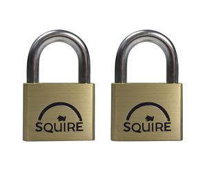 Candados De Latón Squire LN4T Lion De 5 Pines Paquete Doble (2 x LN4KA) HSQLN4T