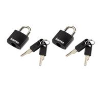 Hama 2 Pack Luggage - Maleta de Equipaje, tamaño único, Color Negro