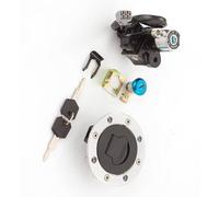 Candados y cierres para moto Compatible Con Suzuki TL1000R 1998-2003 TL1000S 1997-2001 GSX600F 1998-2006 Juego De Llave De Bloqueo De Interruptor De Encendido De 6 Cables Y Tapa De Combustible