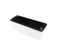 CANDeal - Maceta Rectangular de 40 cm con indicador de Nivel de Agua, Caja de jardinería para Ventana, Maceta Decorativa para Todas Las Plantas de la casa, Flores, Hierbas, Maceta Decorativa Moderna