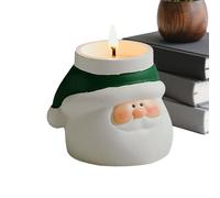 Candela di Natale, Babbo Natales Soia Lunga Durata,Candelas in Vaso per Decorazioni Invernali Vigilia Casa Festa Celebrazione Rilassamento Atmosfera Calda Accogliente
