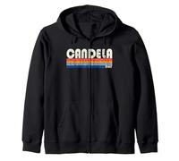 Candela, Italia Estilo Retro de los años 70 y 80 Sudadera con Capucha