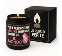 Candela Regalo Mamma, Ideale Mamma Compleanno, Festa Della Mamma, Regalo Per Mamma con Messaggio Divertente, Perfetto Regali Mamma