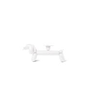 Candelabro Can-Dog Blanco
