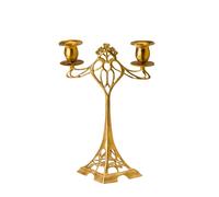 Candelabro candelabro candelabro 28cm estilo Art Nouveau antiguo candelabro
