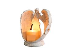 Candelabro con decoración de ángel Blanco para Bodas Candelero(Type 2)