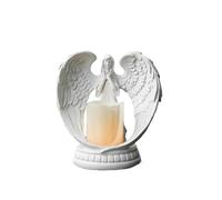 Candelabro con decoración de ángel Blanco para Bodas Candelero(Type 3)