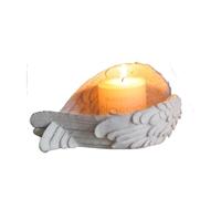 Candelabro con decoración de ángel Blanco para Bodas Candelero(Type 7)