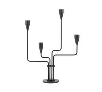 Candelabro Cruz Del Sur Al. 38 cm Negro