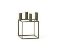 Audo Copenhagen Candelabro Kubus 4 Olive