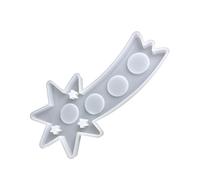 Candelabro De Cinta De Estrella De Navidad De 4 Agujeros Molde De Vela De Silicona Flexible Molde De Decoración Del Hogar Hecho a Mano Candelabro De Silicona