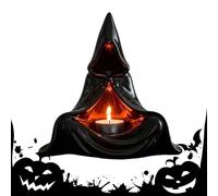 Candelabro de Halloween - Vela decorativa con espíritu de bruja | Decoración de vivienda para la temporada de otoño, festivales escolares, reunión familiar, sala de estar, aprendizaje, fiesta