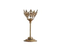 Candelabro de Hierro Vintage for decoración de Mesa, Estilo nórdico, Ideal for cenas a la luz de Las Velas, centros de Mesa de Comedor.(29cm)