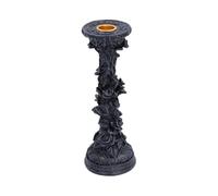 Candelabro de Rosa gótica, 20,4 cm, portavelas Floral ornamentado