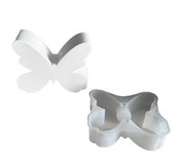 Candelabro Forma Mariposa Corazón Aromaterapia Candelabro Silicona Molde Yeso Decoración Oficina Moldes Para Velas hechas a mano