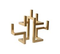 Candelabro Home ESPRIT Dorado Metal Moderno 38 x 12 x 29 cm - Marca: Home ESPRIT - EAN: 8424002155636