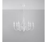 Candelabro Led Fuente de luz: E14, 7x max 10 W LED, ~230V, 50Hz, IP20