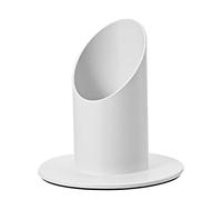 Candelabro metálico Blanco Mate para Velas de comunión. Ideal para Velas de Vara, cilíndricas, de Mesa, Bautizo y comunión. Diámetro: 40 mm. (1)
