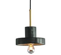 Candelera de mármol de estilo nórdico, lámpara de lámpara colgante de personalidad creativa, montaña descarga chupa la lámpara colgante superior, accesorios de iluminación decorativa de bares de