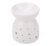 Candelero de cerámica de la Noche, Estufa del aromaterapia del Incienso de la Vela de la hornilla de la lámpara de la Fragancia(3#)