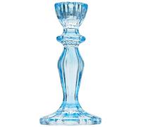 Talking Tables Azul Candelero de Cristal Soporte de Vela cónico Decorativo Interiores o Exteriores, Elegantes cenas, cumpleaños, jardín, Bodas, decoración del hogar, One Size
