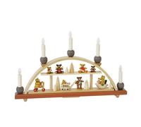 Candelero decorativo originario de los Montes Metálicos (Erzgebirge) hijos de...
