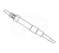 Bujía de incandescencia 886005 ERA para OPEL FIAT LANCIA ALFA ROMEO SAAB