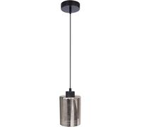 Candellux Cox lámpara colgante 1x60 W negro-cromo 31-53862