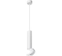 Candellux Tuba lámpara colgante 1x50 W blanco 31-77707