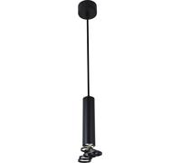 Candellux Tuba lámpara colgante 1x50 W negro 31-77714
